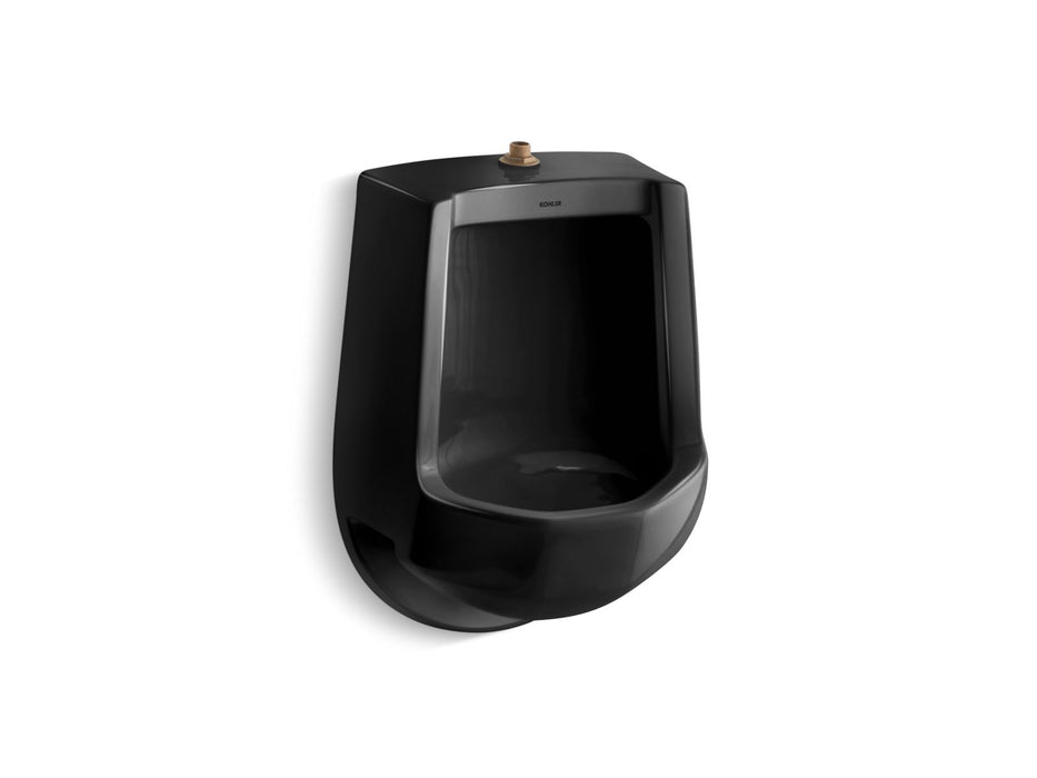 KOHLER K-4989-T Freshman Siphon-jet half-stall 1.0 gpf urinal, top spud