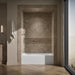 KOHLER K-505 Mendota 60" x 32" alcove bath, left drain, white - view 4