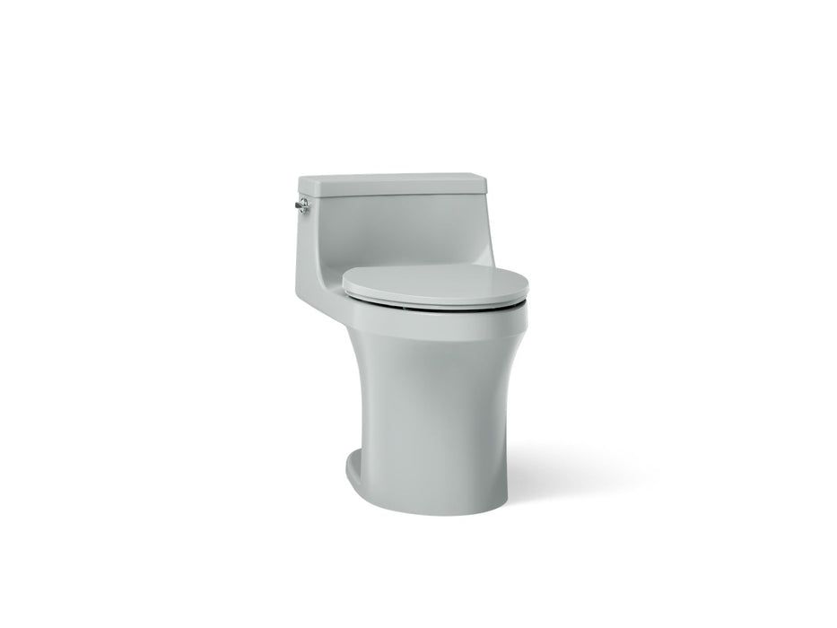 KOHLER K-5172 San Souci One-piece compact elongated toilet with concealed trapway, 1.28 gpf