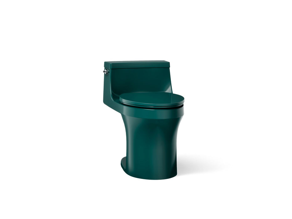 KOHLER K-5172 San Souci One-piece compact elongated toilet with concealed trapway, 1.28 gpf