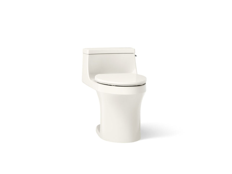 KOHLER K-5172-RA San Souci One-piece compact elongated toilet with concealed trapway, 1.28 gpf