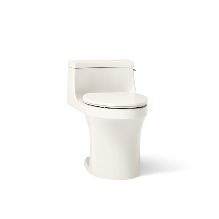 KOHLER K-5172-RA San Souci One-piece compact elongated toilet with concealed trapway, 1.28 gpf