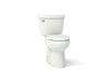 KOHLER K-5310 Cimarron Two-piece elongated toilet with skirted trapway, 1.28 gpf, dune