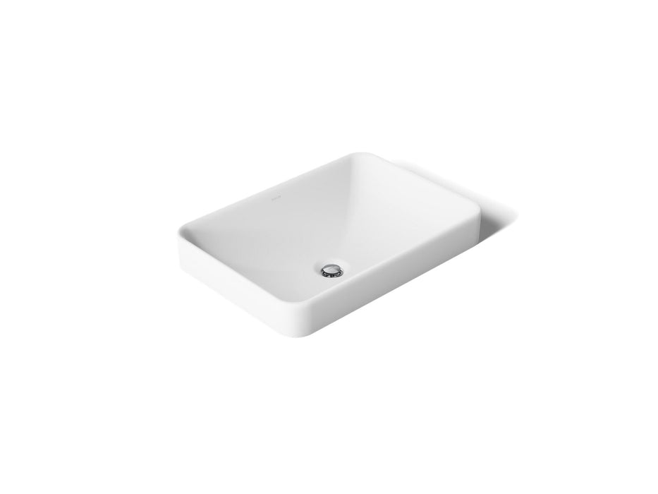 KOHLER K-5373-0 K-5373 Vox 22-3/4" Rectangular Vessel Bathroom Sink