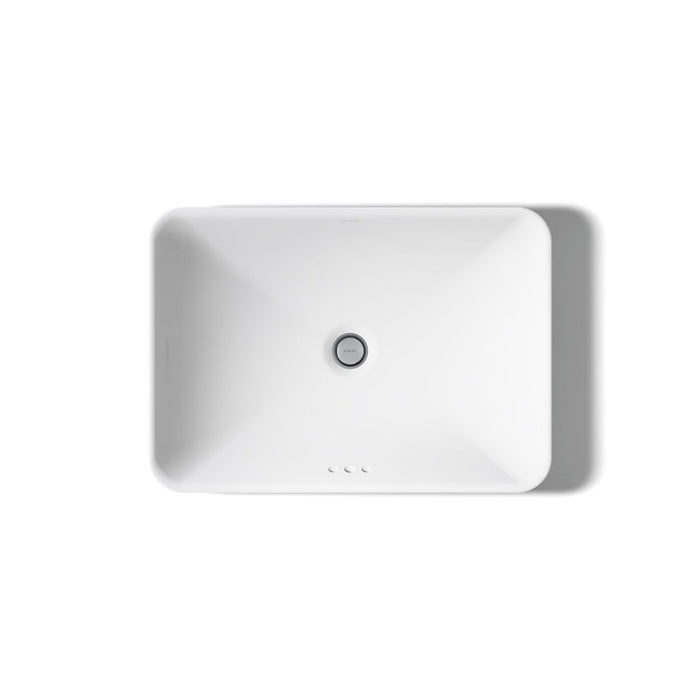 KOHLER K-5373-0 K-5373 Vox 22-3/4" Rectangular Vessel Bathroom Sink