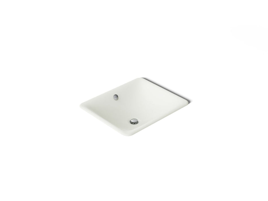 KOHLER K-5400 Iron Plains 18-1/2" rectangular drop-in/undermount bathroom sink