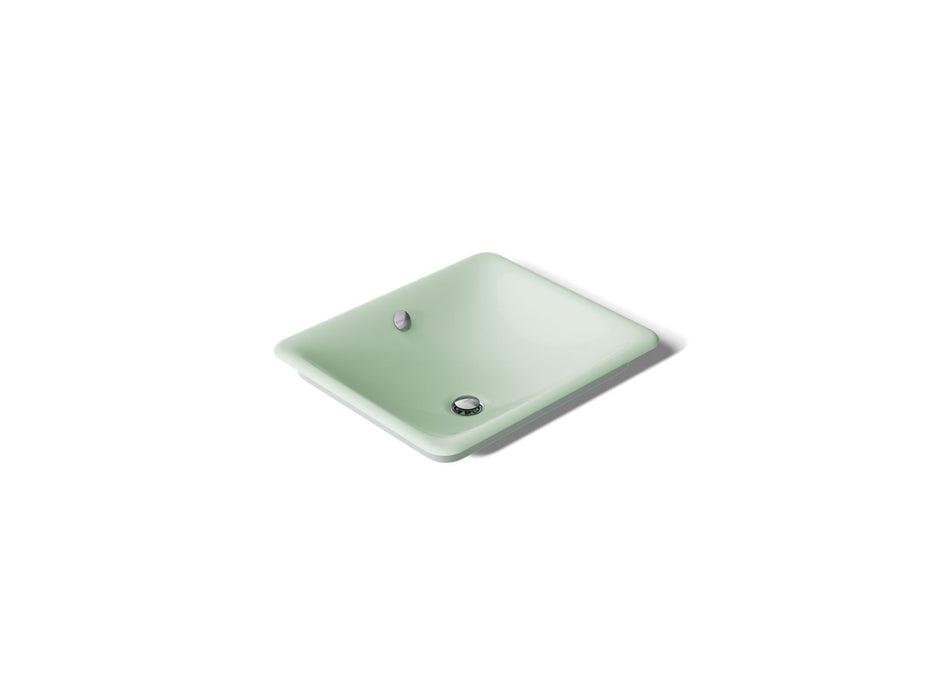 KOHLER K-5400-PAG Iron Plains 18-1/2" rectangular vessel bathroom sink