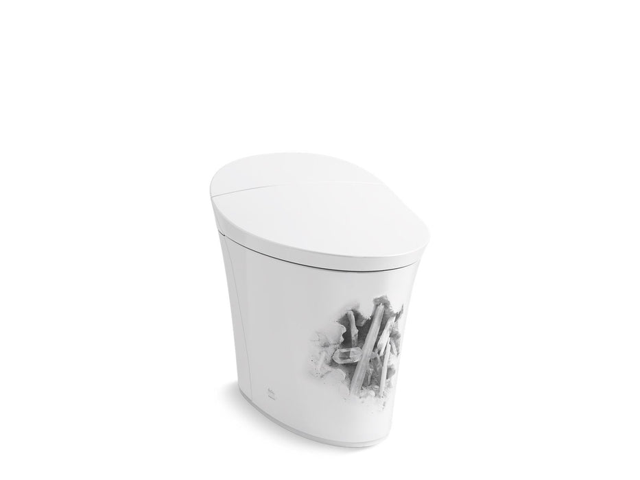 KOHLER K-5401-DA Landshapes One-piece elongated smart toilet, dual-flush