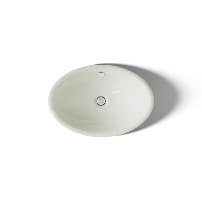 KOHLER K-5403-P5 Iron Plains 20-3/4" oval vessel bathroom sink
