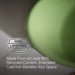 KOHLER K-5403-PFG Iron Plains 20-3/4" oval vessel bathroom sink, fresh green exterior with fresh green interior - view 2