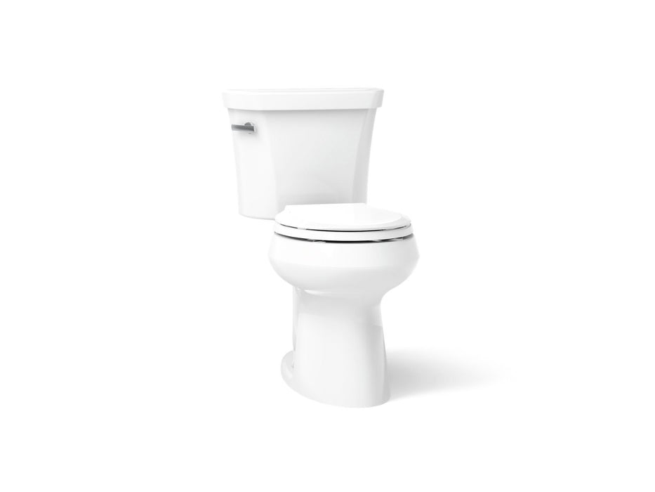 KOHLER K-5481-RA Highline Two-piece round-front toilet, 1.28 gpf