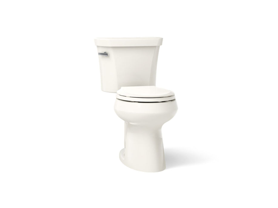 KOHLER K-5481-U Highline Two-piece round-front toilet, 1.28 gpf
