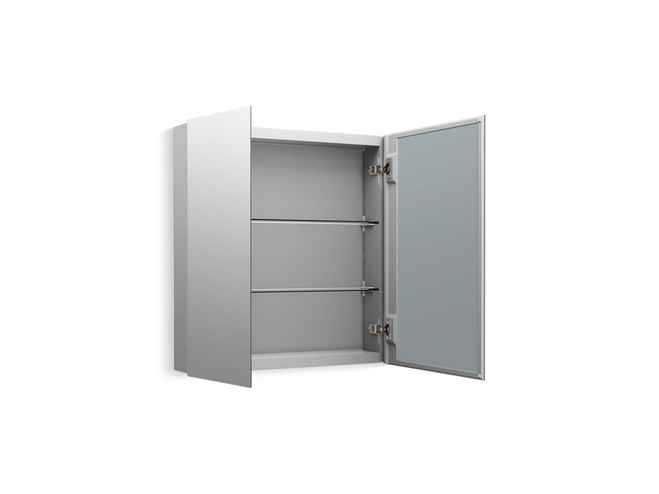 KOHLER K-55063 Embark Slim 25" x 26" rectangular two-door medicine cabinet