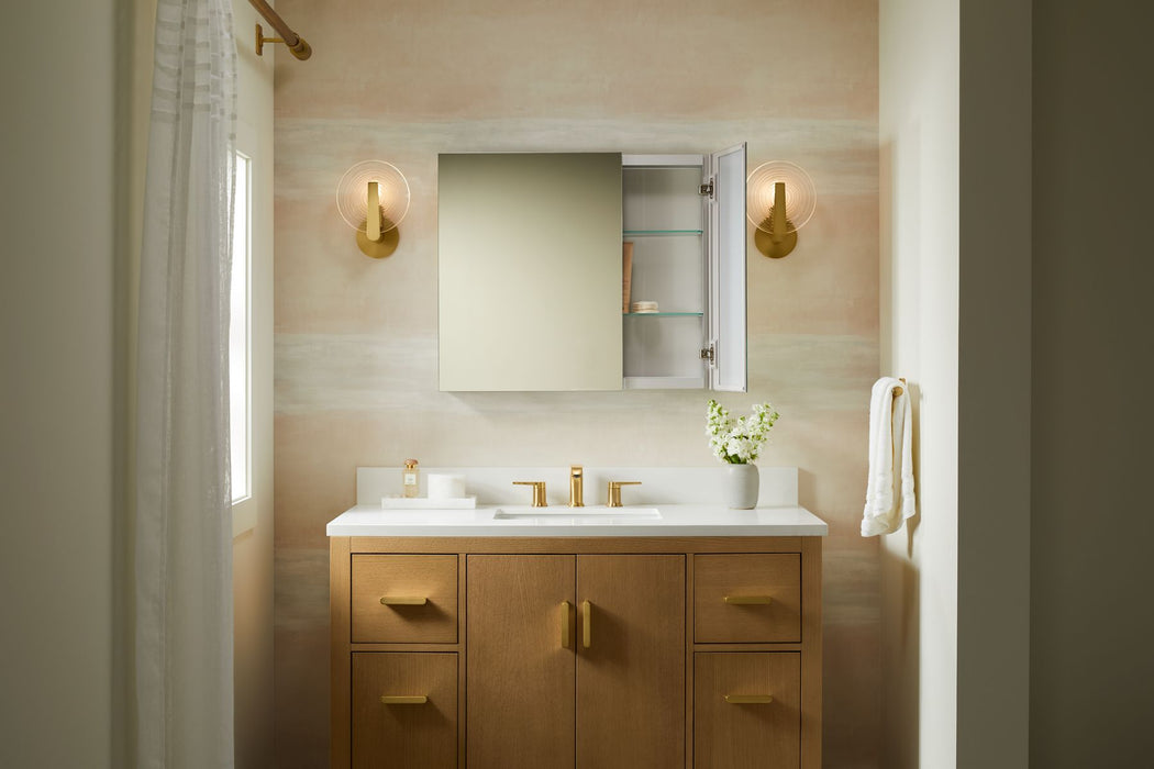 KOHLER K-55064 Embark Slim 30" x 26" rectangular two-door medicine cabinet