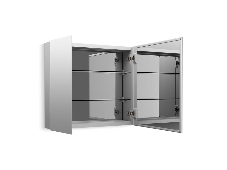 KOHLER K-56004 Embark Premium XL 30" x 26" rectangular two-door medicine cabinet