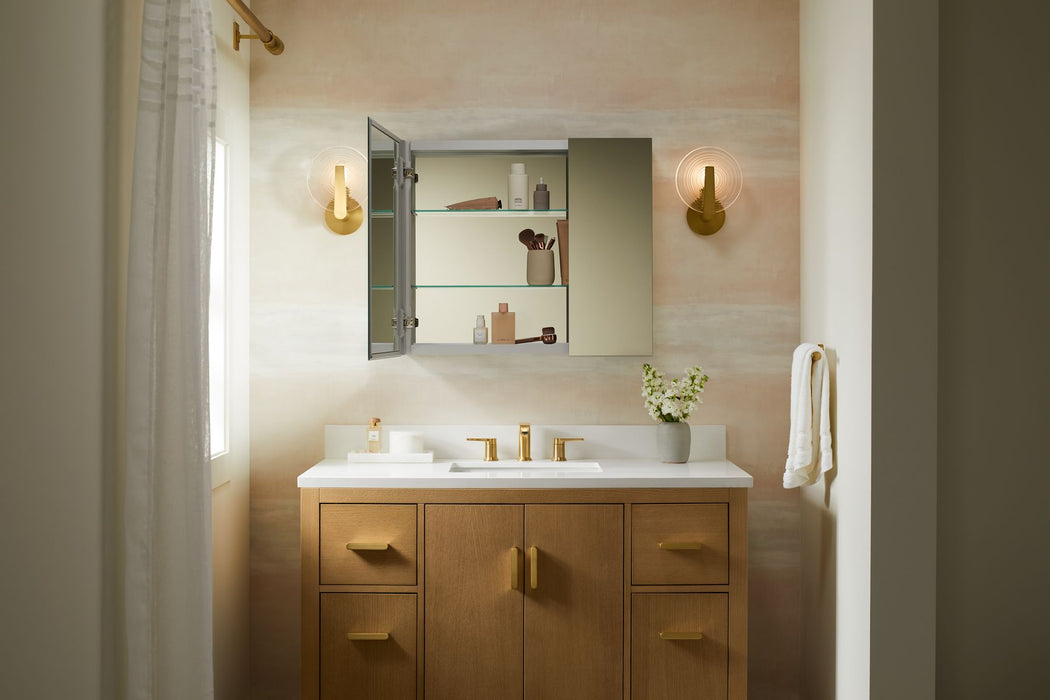 KOHLER K-56004 Embark Premium XL 30" x 26" rectangular two-door medicine cabinet
