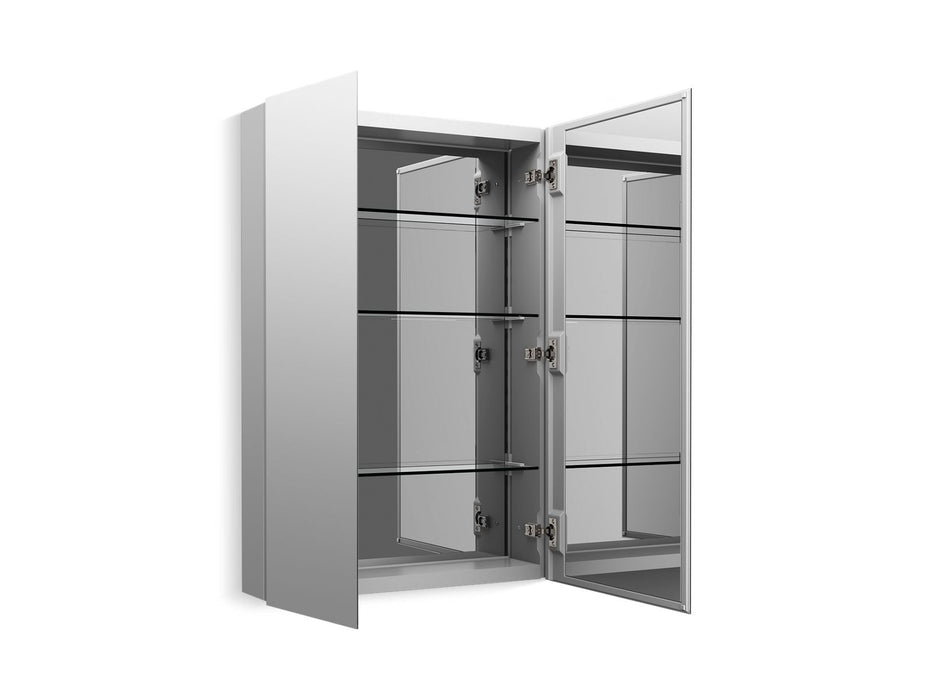 KOHLER K-56552 Embark Premium XL 25" x 36" rectangular two-door medicine cabinet