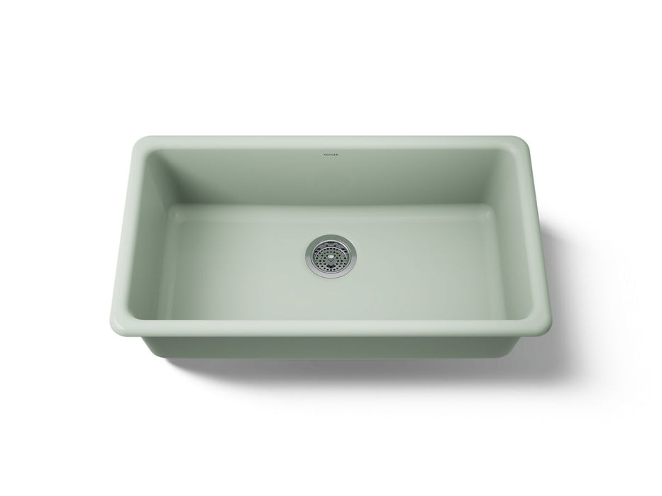 KOHLER K-5707 Iron/Tones 33" top-/undermount single-bowl kitchen sink