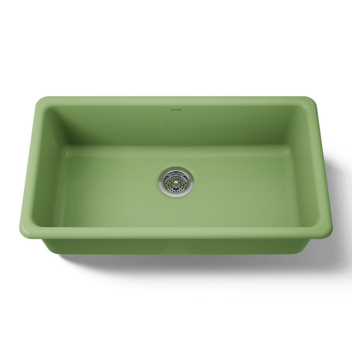 KOHLER K-5707 Iron/Tones 33" top-/undermount single-bowl kitchen sink