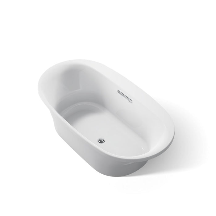 KOHLER K-5715 Underscore 65-1/2" x 35-3/4" drop-in bath