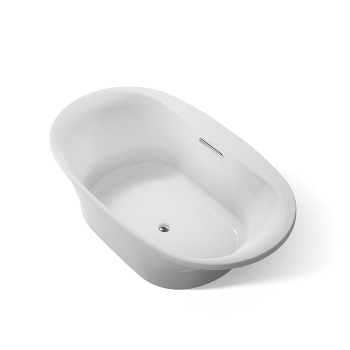 KOHLER K-5717 Underscore 71-1/2" x 41-1/2" drop-in bath