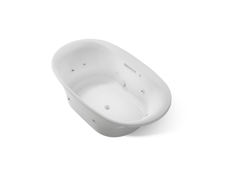 KOHLER K-5718-JH Underscore 72" x 42" drop-in heated whirlpool bath