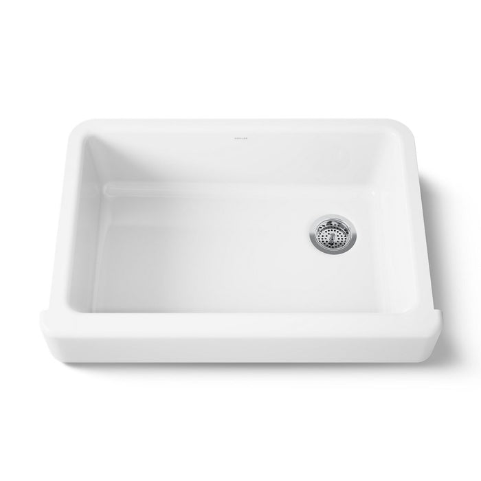 KOHLER K-5826 Whitehaven 32-1/2" undermount single-bowl farmhouse kitchen sink
