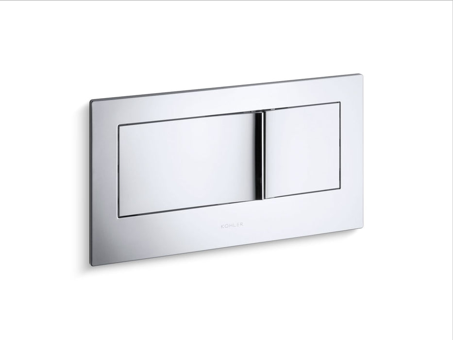KOHLER K-6298 Veil Flush actuator plate for 2"x6" in-wall tank and carrier system