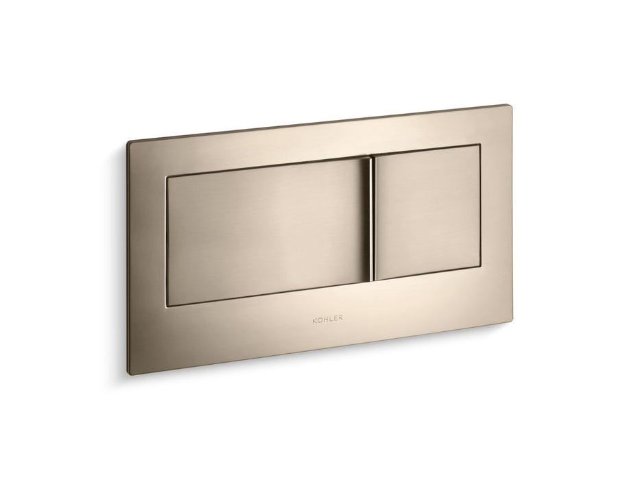KOHLER K-6298 Veil Flush actuator plate for 2"x6" in-wall tank and carrier system