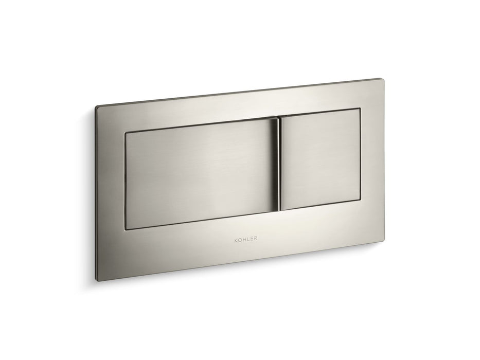 KOHLER K-6298 Veil Flush actuator plate for 2"x6" in-wall tank and carrier system
