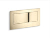 KOHLER K-6298 Veil Flush actuator plate for 2"x6" in-wall tank and carrier system