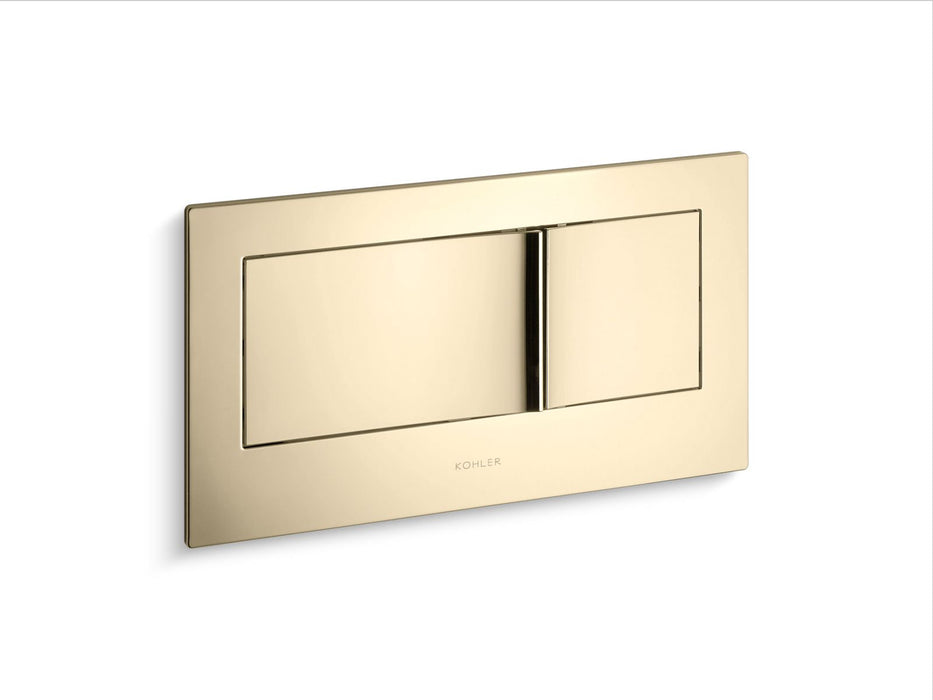 KOHLER K-6298 Veil Flush actuator plate for 2"x6" in-wall tank and carrier system