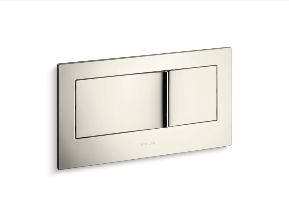 KOHLER K-6298 Veil Flush actuator plate for 2"x6" in-wall tank and carrier system