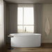 KOHLER K-6368-0 K-6368 Sunstruck 65-1/2" x 35-1/2" Freestanding Bath, Straight Shroud, white - view 5