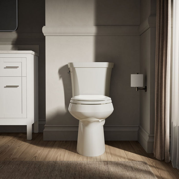 KOHLER K-6393 Highline Two-piece elongated toilet, dual-flush