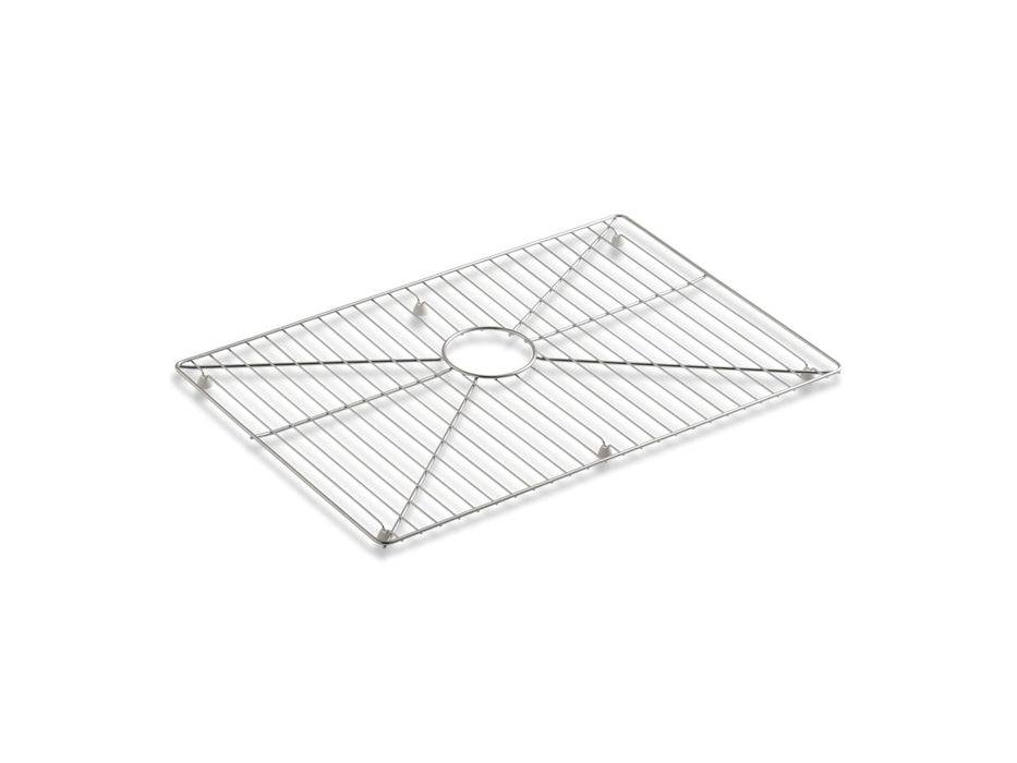 KOHLER K-6466 Strive|Vault Stainless steel sink rack, 26" x 16-11/16" for 30" single-bowl apron-front sink