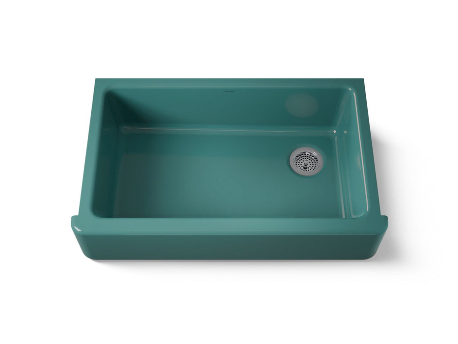 KOHLER K-6489 Whitehaven 35-3/4" undermount single-bowl farmhouse kitchen sink