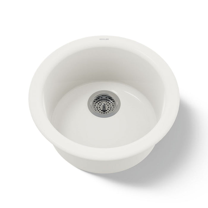 KOHLER K-6565 Porto Fino 18-1/2" top-/undermount single-bowl bar sink