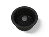 KOHLER K-6565 Porto Fino 18-1/2" top-/undermount single-bowl bar sink, black black