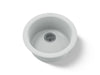 KOHLER K-6565 Porto Fino 18-1/2" top-/undermount single-bowl bar sink, ice grey