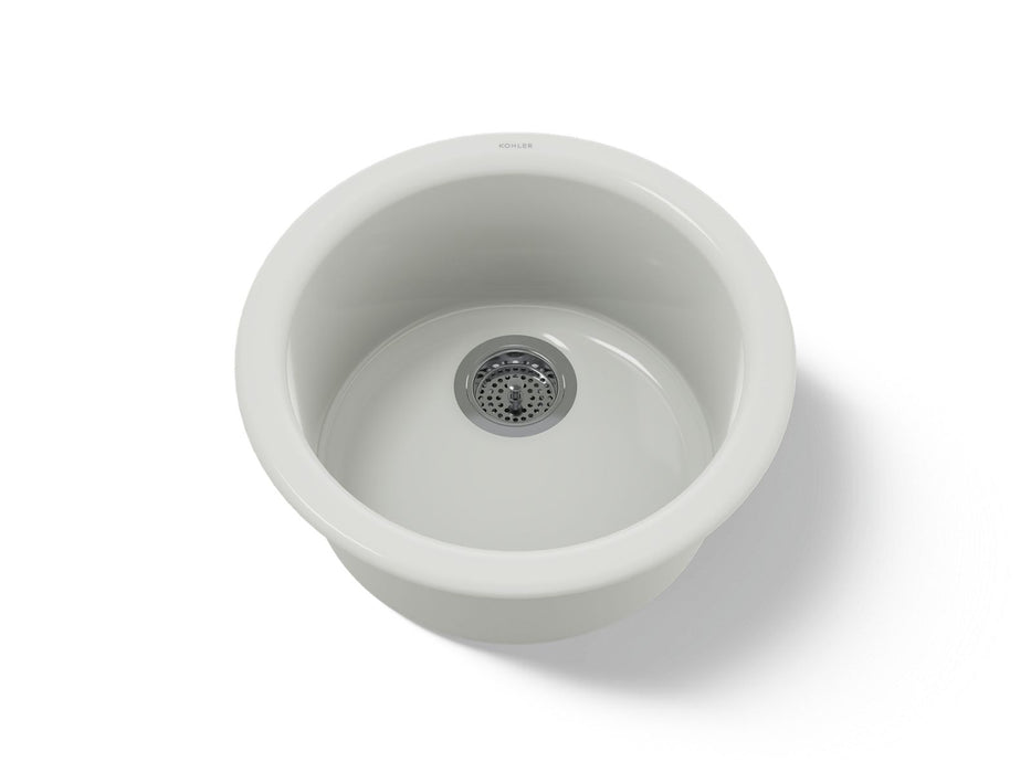 KOHLER K-6565 Porto Fino 18-1/2" top-/undermount single-bowl bar sink