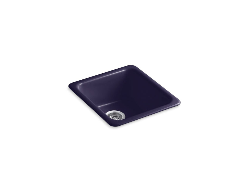 KOHLER K-6584 Iron/Tones 17" top-/undermount single-bowl bar sink