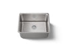KOHLER K-6661 Undertone 23" undermount single-bowl utility sink, stainless steel