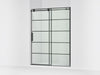 KOHLER K-701696-G79 Composed 78" H sliding shower door with 3/8"-thick glass, matte black