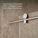 KOHLER K-701696-G81 Composed 78" sliding shower door with 3/8"-thick glass, anodized brushed nickel - view 5