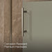 KOHLER K-702253-10G81 Rely 62-1/2" H sliding bath door with 3/8"-thick glass, anodized brushed nickel - view 5