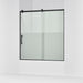 KOHLER K-702253-10G81 Rely 62-1/2" H sliding bath door with 3/8"-thick glass, matte black - view 5