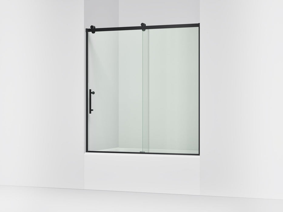 KOHLER K-702253-10L Rely 62-1/2" H sliding bath door with 3/8"-thick glass