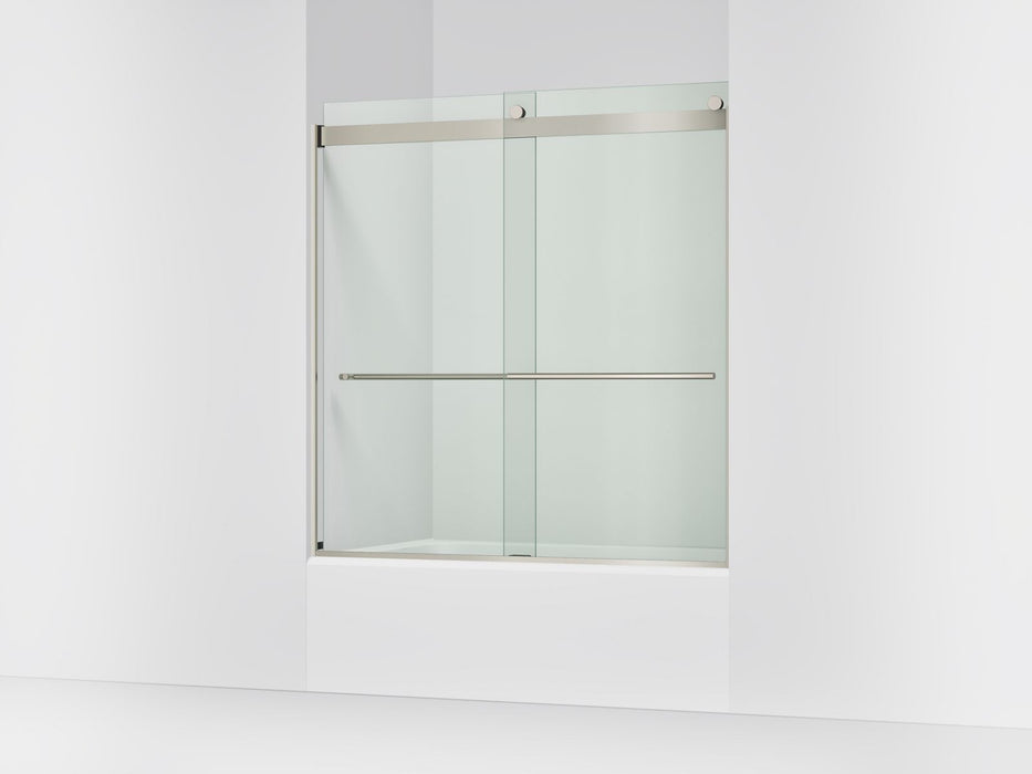 KOHLER K-702426-L Levity 61-9/16" H sliding bath door with 3/8"-thick glass