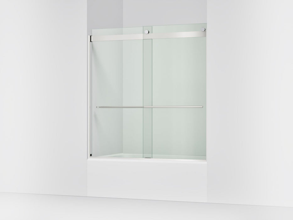 KOHLER K-702426-L Levity 61-9/16" H sliding bath door with 3/8"-thick glass